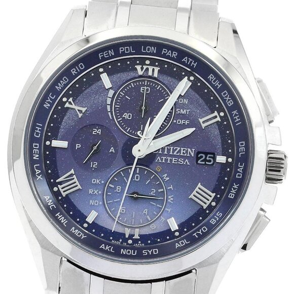 CITIZEN ATESA DEAR Collection Solar Powered Radio Men's Watch